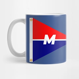 Menunketesuck Yacht Club Burgee Mug